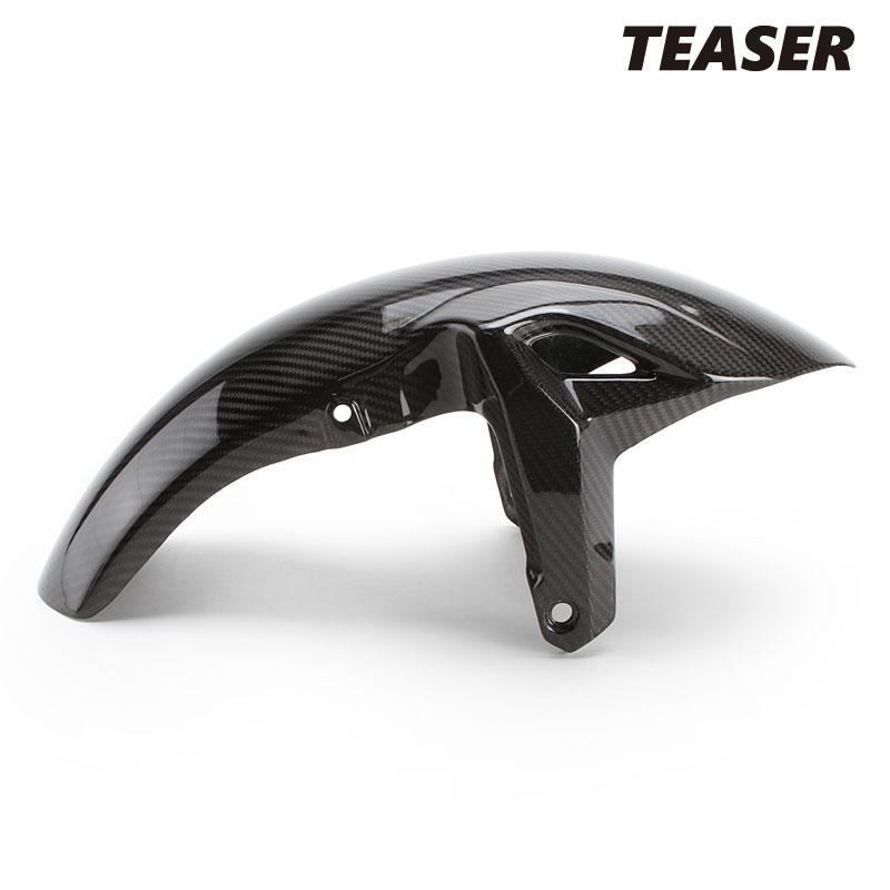 TEASER FFK09G FRONT FENDER 【DRY CARBON HG】 Kawasaki Ninja650 (17