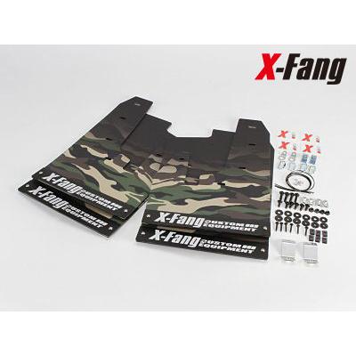 限定デリカ前期X-Fang マッドフラップカモフラアーミーグリーン X-Fang M40302-CAG Mudflap Camouflage Army Green [MC後DELICA D:5