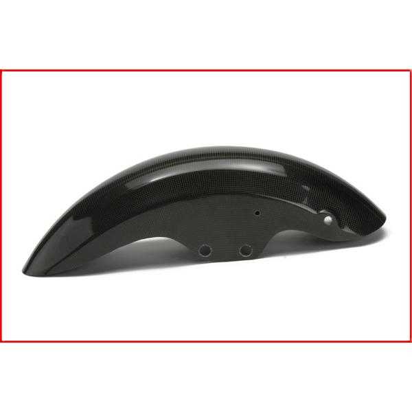 ゼファー1100 フロントフェンダー カーボン TEASER PFK02 FRONT FENDER (STD) [CARBON LOOK] Kawasaki ZEPHYR1100