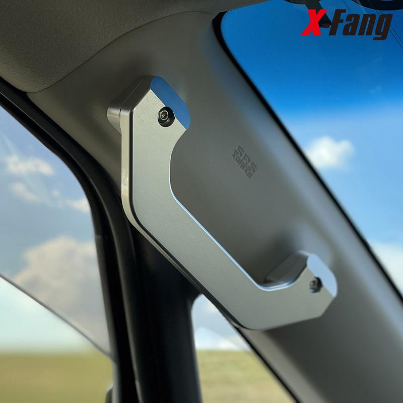 X-Fang PG17913SL Billet Pillar Grip[A&Bピラー]SILVER ビレット