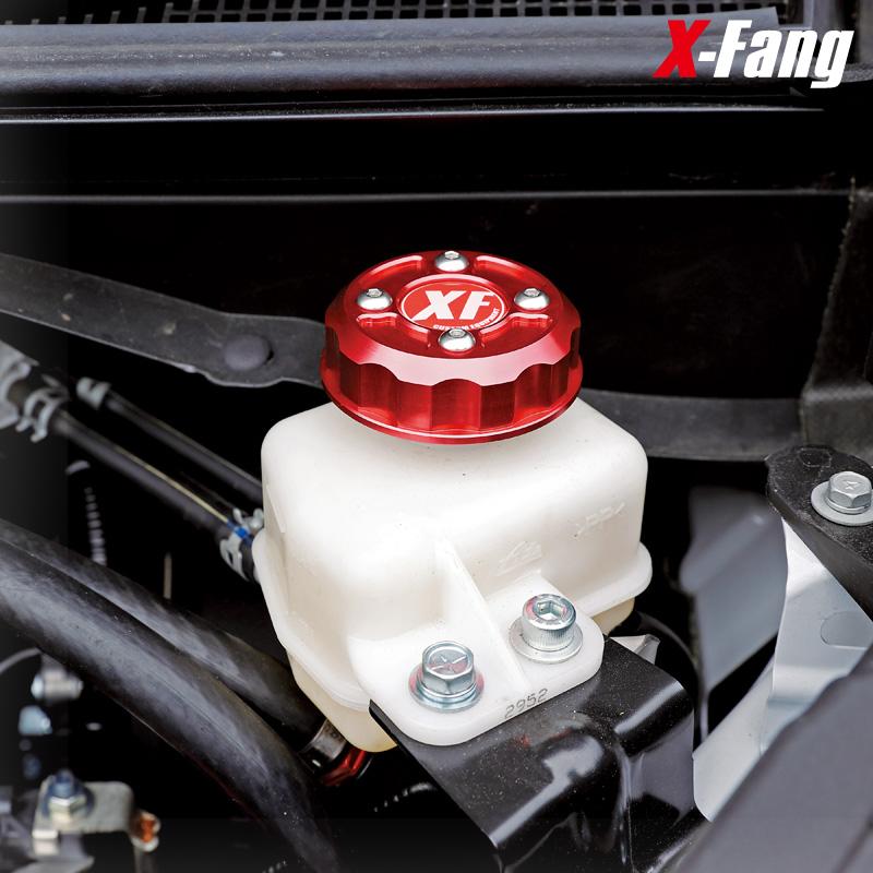 X-Fang TGS-BTC401RD Billet Brake Fluid Tank Cap RED ビレット