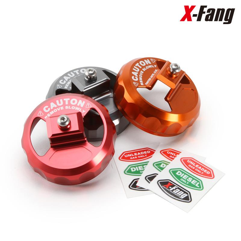 X-Fang XF724023OR Billet Fuel Cap Cover ORANGE ビレットフューエル