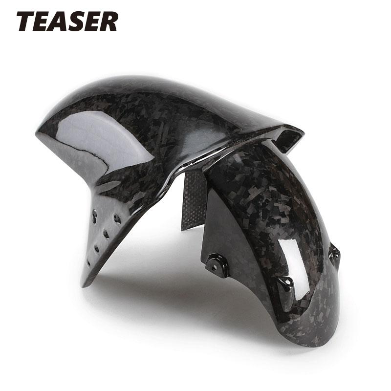 TEASER ZFFK01 FRONT FENDER [DRY CARBON] FORGED CARBON Kawasaki