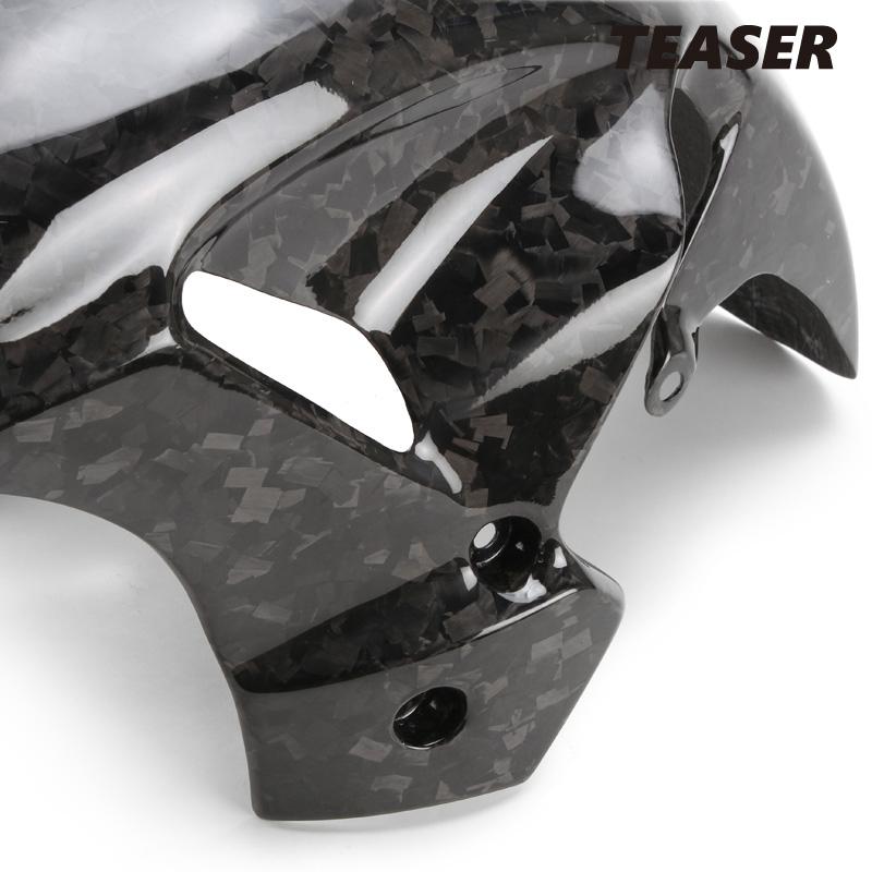 TEASER ZFFS01 FRONT FENDER 【DRY CARBON】 FORGED CARBON SUZUKI