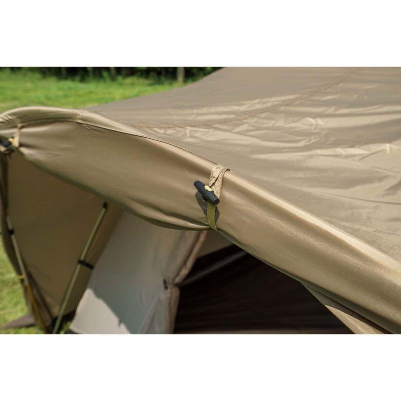 現品発送 ogawa(オガワ) アウトドア キャンプ テント ピスタ34 3-4人用 サンドベージュ×ダークブラウン 2657 【IQ9650011671】(34758円)