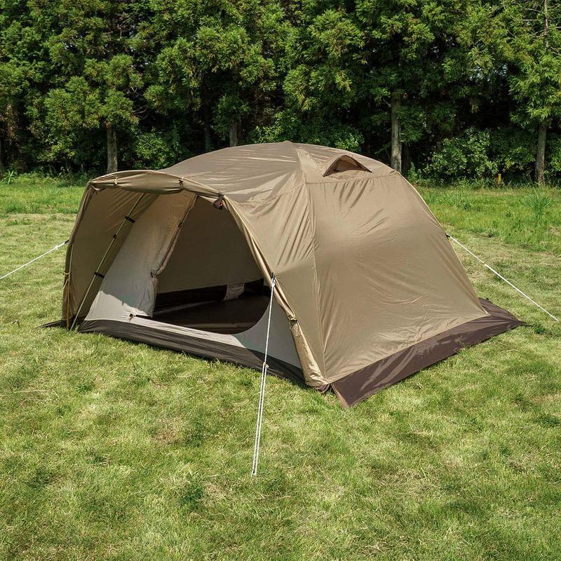 現品発送 ogawa(オガワ) アウトドア キャンプ テント ピスタ34 3-4人用 サンドベージュ×ダークブラウン 2657 【IQ9650011671】(34758円)