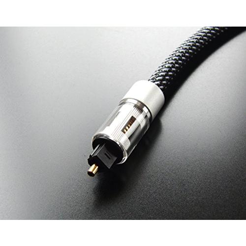 光デジタルケーブル 1.0m ハイレゾ音源対応 192KHz 24Bit ハイグレード