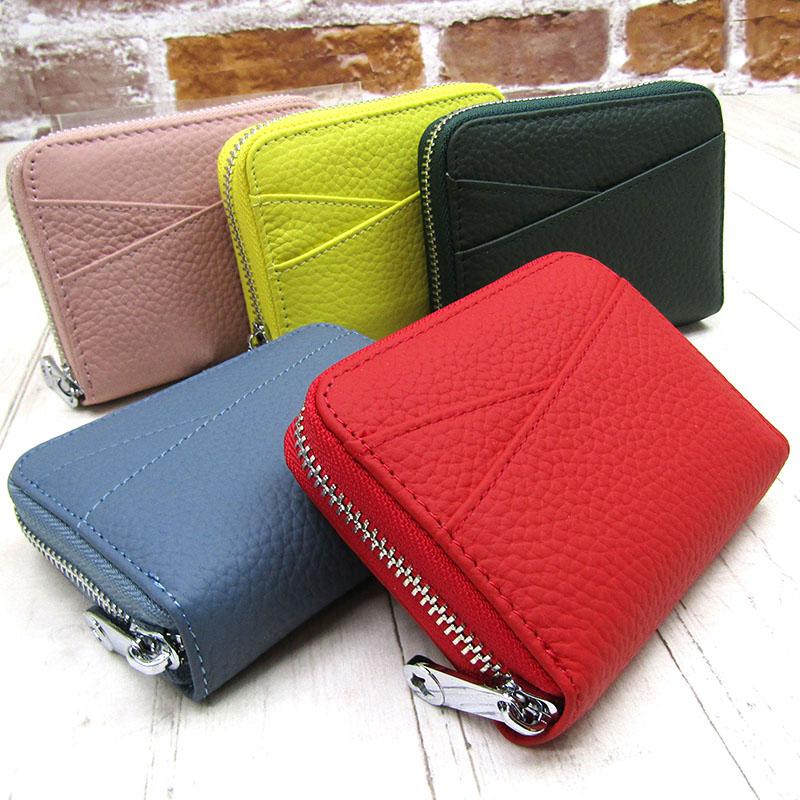 コンパクトな財布 Multi fanctional マルチファンクショナル leather wallet ミニ財布