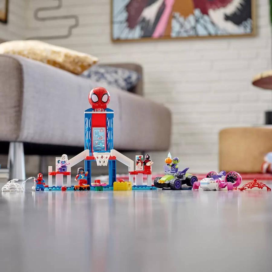 レゴ スパイダーマン スパイダーマンのたのしいウェブクォーター 10784 