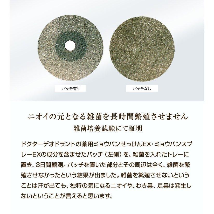 薬用 ミョウバンせっけんEX お得10個セット ドクターデオドラント わきが 足 ニオイ 対策 体臭 加齢臭 オトナ臭 ミドル脂臭 お子様も女性も安心 | Dr.Deodorant | 05