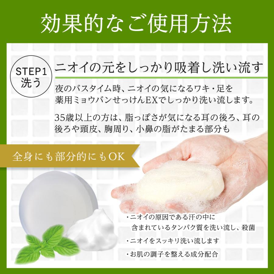 薬用DEO35PLUS+ 薬用ミョウバンせっけんEX ミョウバンスプレーEX お得