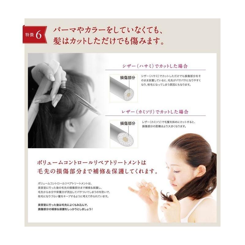 NHE ボリュームコントロールリペアトリートメント 1000g 詰め替え 4袋 くせ毛 うねり 広がり 縮毛矯正 パサつき ダメージ 送料無料_5