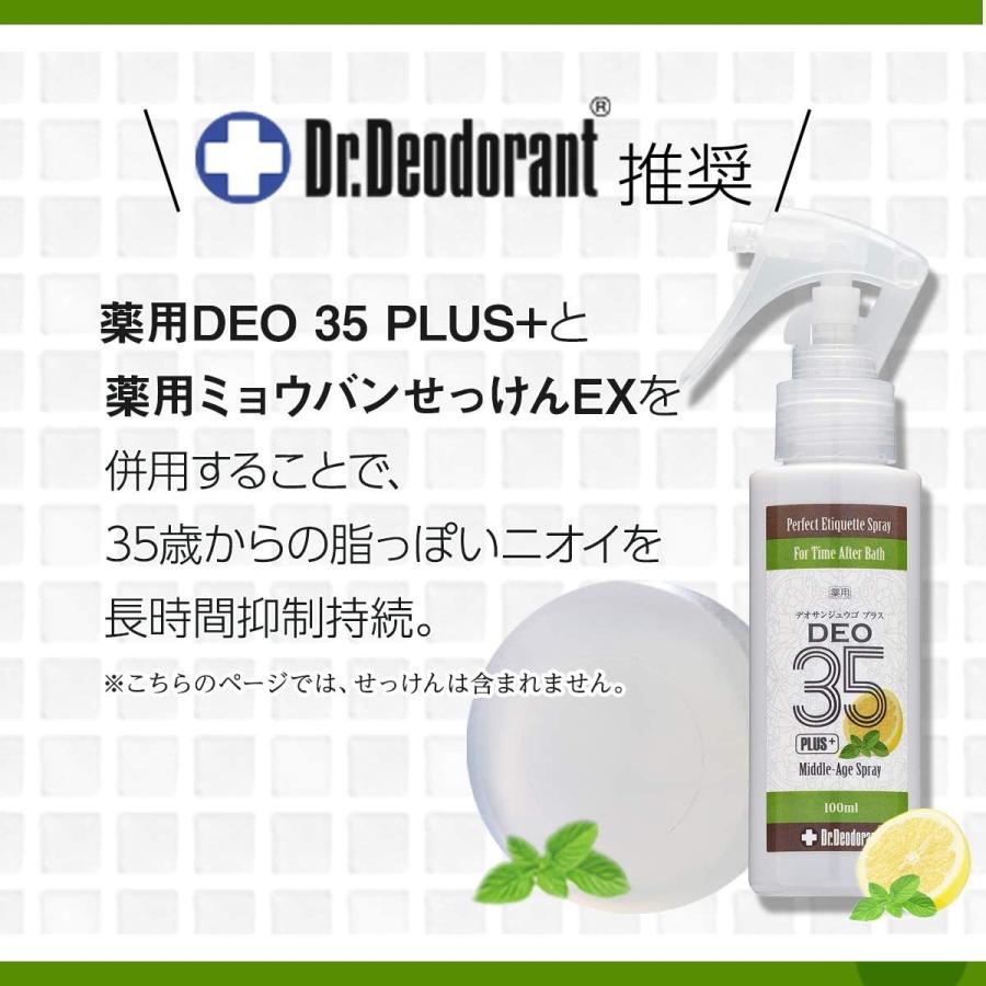 制汗剤 男性用 女性用 加齢臭対策 頭皮 臭い 専用スプレー ドクターデオドラント 薬用 Deo 35 Plus 100ml 2本セット 消臭 無臭 送料無料 Pes 02 ラムズマークス Yahoo 店 通販 Yahoo ショッピング