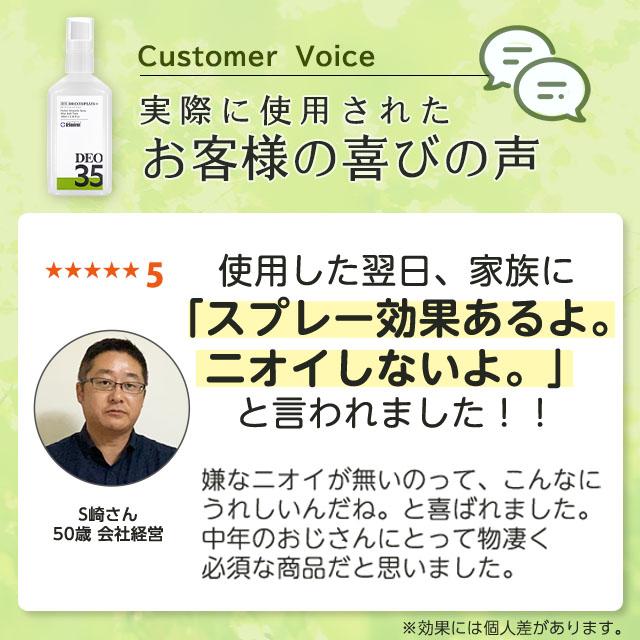 加齢臭 頭皮臭 対策 消臭 スプレー 薬用デオ 35プラス 15mL お試しミニボトル 約5日分 ドクターデオドラント 加齢臭を消す メンズ 男性 女性 | Dr.Deodorant | 02