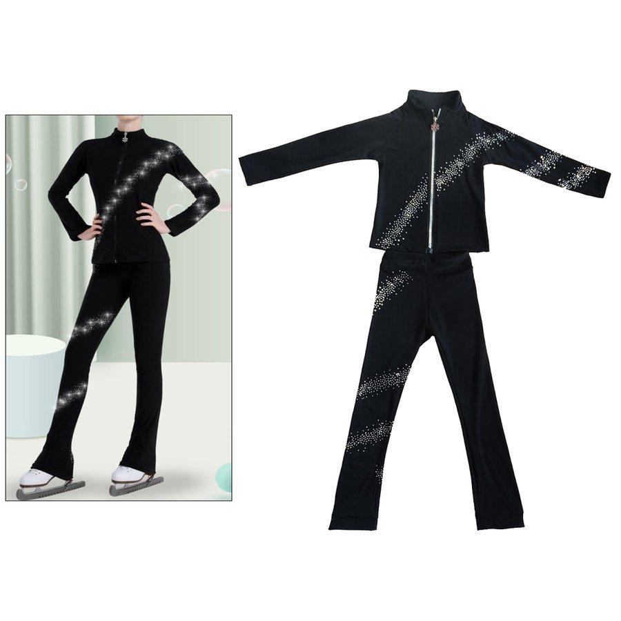 ランキングや新製品 アイスフィギュアスケート服ジャケットコンプレッションエラスティックパンツスポーツウェア165 その他メンテナンス用品 Www Mas Cajadeluz Com Mx