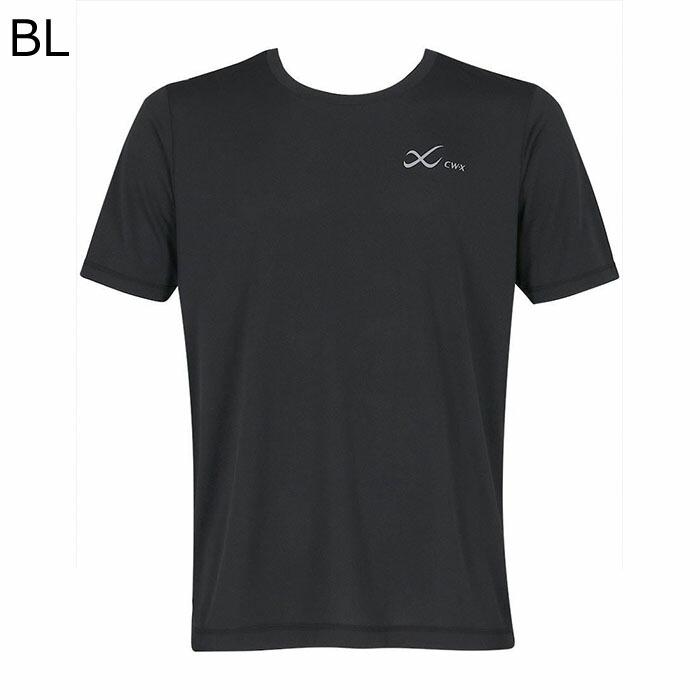 値下げ！新品⭐ワコール Wacoal X CW-X COOLMAX⭐ブラック/M CW-X ワコール Wacoal CWX メンズ丸首半袖 Tシャツ Sサイズ Mサイズ L