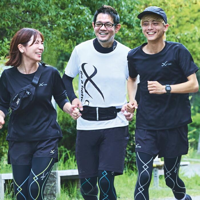 CW-X ワコール Wacoal ユニセックス丸首半袖 Tシャツ Sサイズ Mサイズ