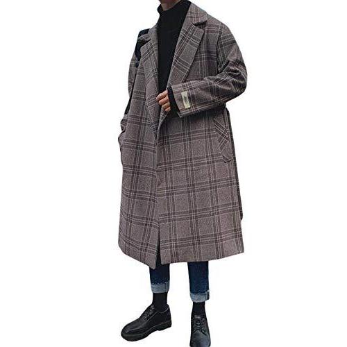 最適な価格 Beibangチェスターコート メンズ チェック柄 コート 厚手 ロングコート 冬 オーバーサイズ アウター ラシャコー A B08p8dfnt2 ランちゃん 通販 Yahoo ショッピング 公式の Store2door Rw