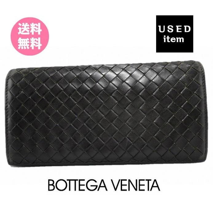 BOTTEGA VENETA（ボッテガ・ヴェネタ） 長財布 ジップ長財布 ダーク 