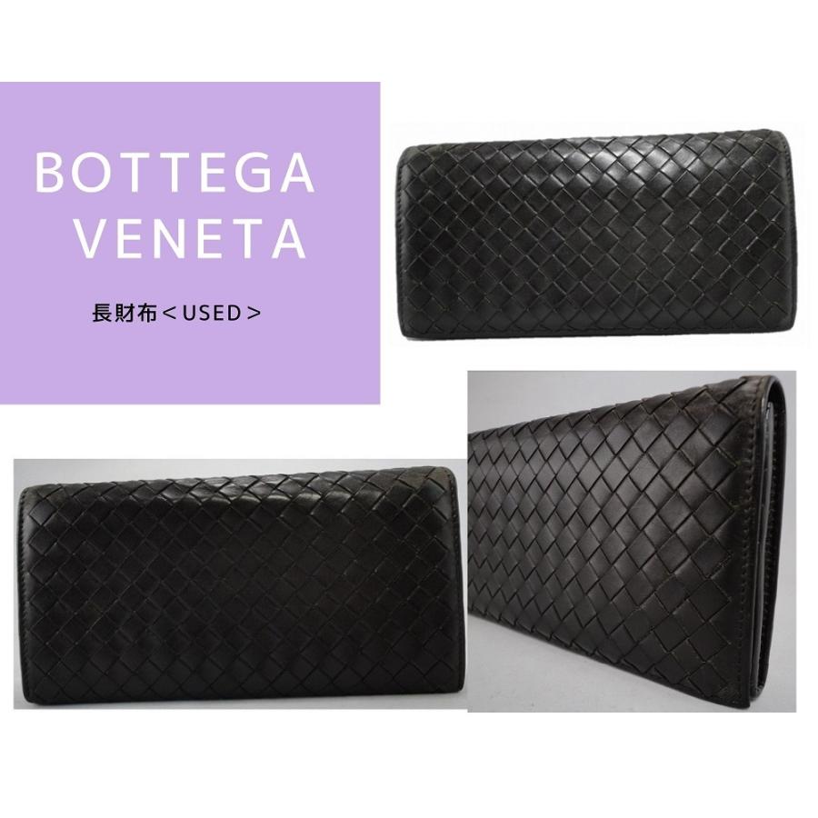 BOTTEGA VENETA 長財布 ボッテガヴェネタ ジップ長財布 ダーク