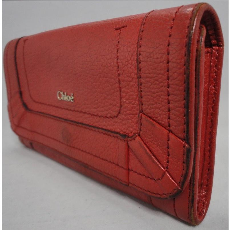 【中古、使用感あり】Chloe  クロエ　長財布 中古・古着通販】Chloe (クロエ) 長財布 グレー｜ブランド・古着通販