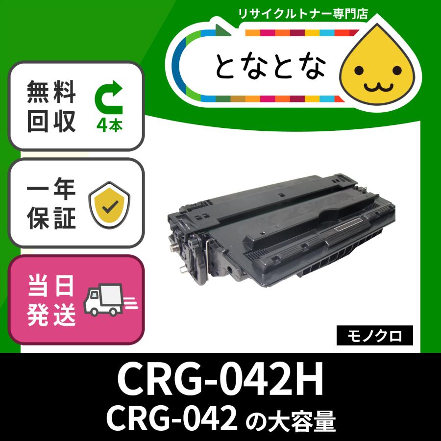 適切な価格 キャノン用 再生トナー カートリッジ042 CRG-042 大容量 約