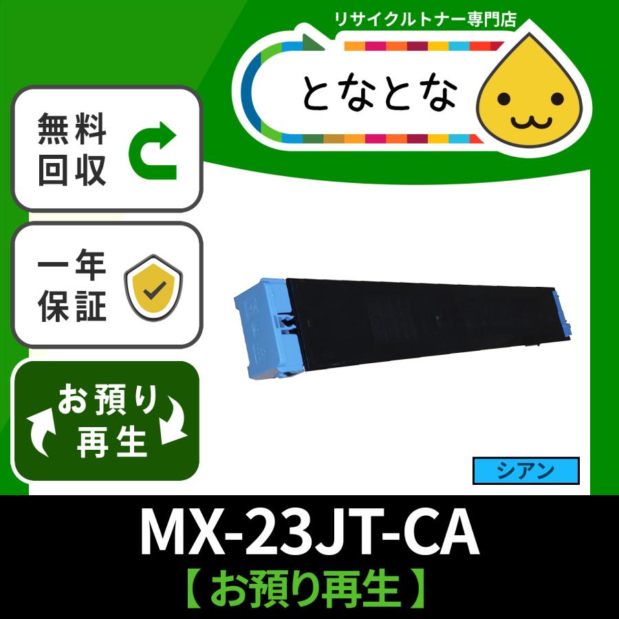MX-23JTCA シアン リサイクルトナーカートリッジ MX-2310F MX-2517FN