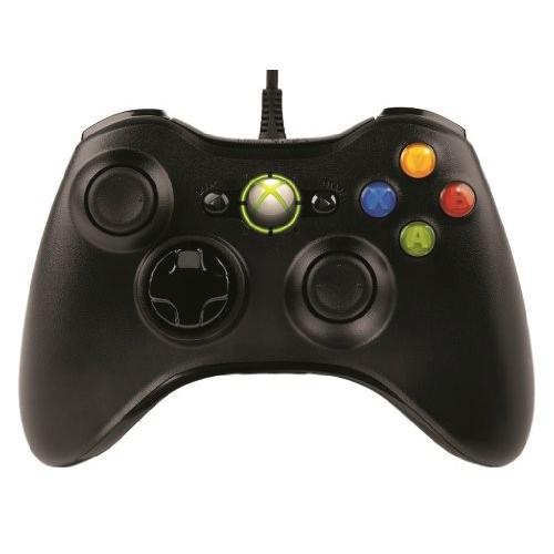 マイクロソフト ゲームコントローラー 有線/Xbox/Windows対応 ブラック Xbox360 Controller for Windows  52A-00006｜randomstore