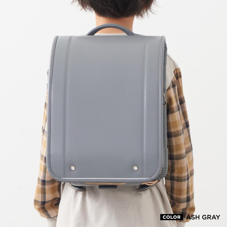 ランドセル 男の子 女の子 2027年 アッシュアンジェアンティーク 小学生 小学校 入学 人気 おすすめ 国内 A4 フラットファイル 堀江鞄製造 ラン活 日本製 手作りの画像