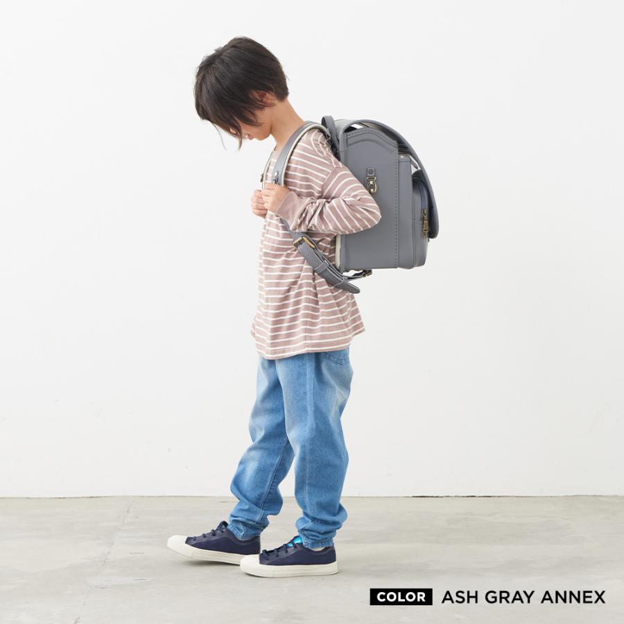 ランドセル 男の子 女の子 2027年 アッシュコパンアンティークハーフトップ 半かぶせ 小学生 小学校 入学 人気 おすすめ A4 フラットファイル 堀江鞄製造 日本製の画像