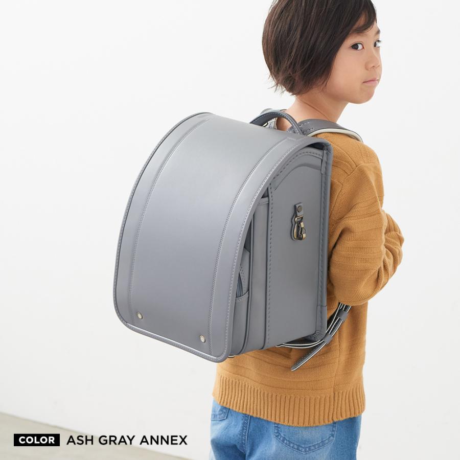 ランドセル 男の子 女の子 2027年アッシュコパンアンティーク 小学生 小学校 入学 人気 おすすめ 国内 A4 フラットファイル 堀江鞄製造 ラン活 日本製 手作りの画像