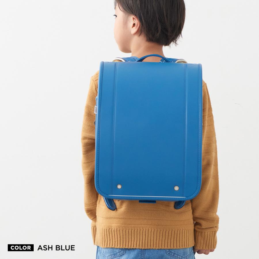 ランドセル 男の子 女の子 2027年アッシュコパンアンティーク 小学生 小学校 入学 人気 おすすめ 国内 A4 フラットファイル 堀江鞄製造 ラン活 日本製 手作りの画像