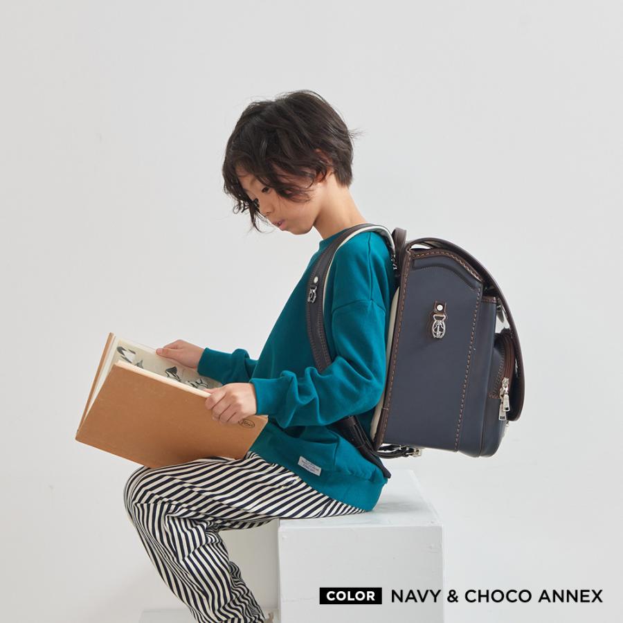 ランドセル 男の子 2027年 プティ コパン ハーフトップ 人気 おすすめ 国内 国産 小学生 小学校 入学 A4フラット ファイル 堀江鞄製造 ラン活 日本製 手作りの画像