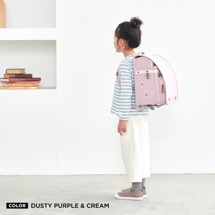 ランドセル 女の子 2027年 人気 おすすめ 国産 国内  ダスティ エスポワール A4 ファイル 小学生 小学校 入学 堀江鞄製造 ラン活 日本の画像