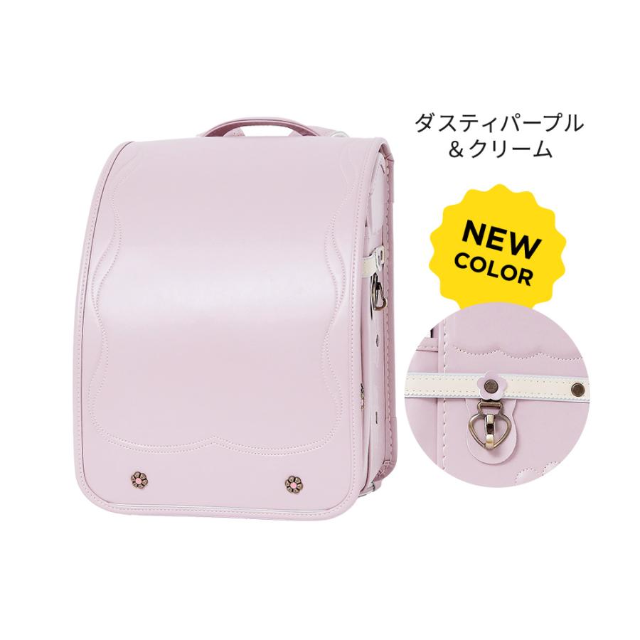 【新品】女の子ランドセル ベーシックガール 高級合皮 大容量 軽量 6年保証 全国送料無料 スクールバック 小学生通学カバン ラベンダー 堀江鞄製造 ランドセル専科 ランドセル 女の子 2027年 人気 おすすめ