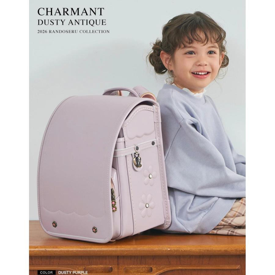 ランドセル女子 ランドセル 牛革 女の子 2026 A4フラットファイル お花のランドセル 堀江鞄 : 堀江鞄製造 ランドセル専科 - 通販 -  Yahoo!ショッピング