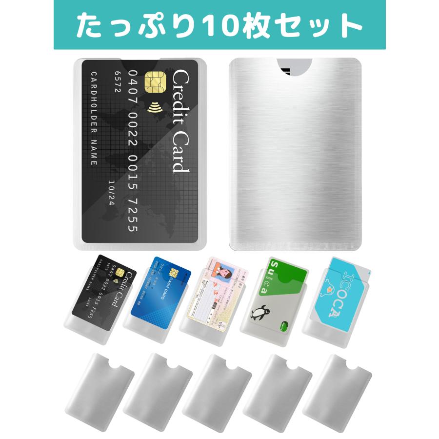 Side3 スキミング防止カードケース スキミング防止ケース 中身が見える