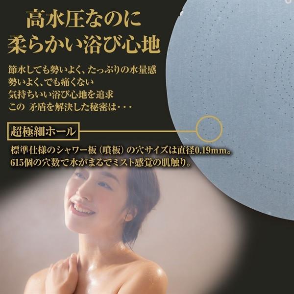 シャワーヘッド amane 天音 ストップレバー 日本製 手元止水 マイクロ