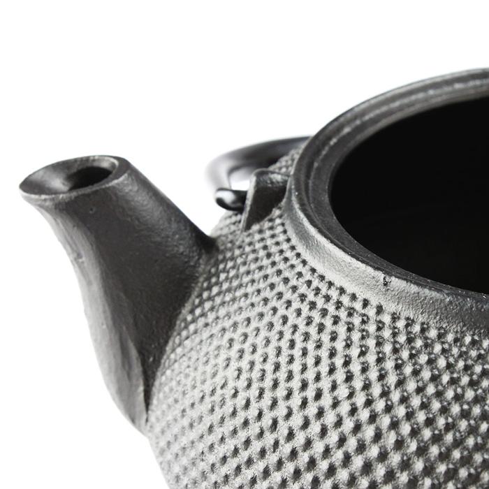 岩鋳（IWACHU） 南部鉄器 鉄瓶兼用急須 0.65L 5型 12802 直火のみ対応