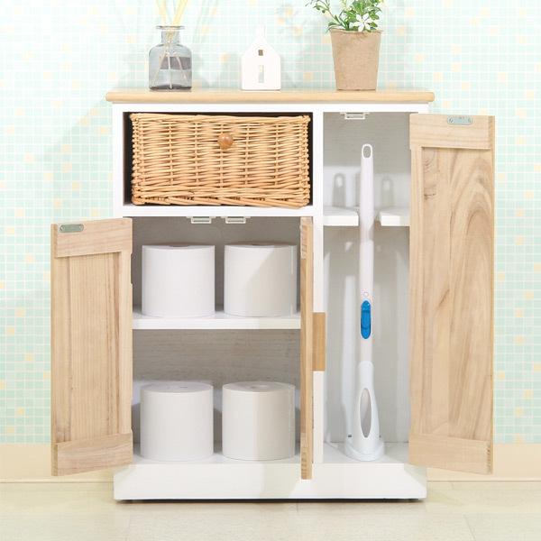 マルチスタイルラック ポーラ ワイド 15522 トイレ 収納 ラック 棚