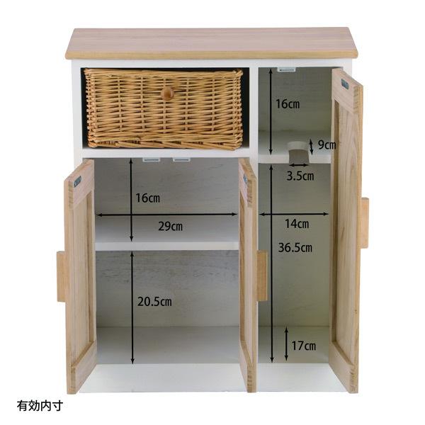 マルチスタイルラック ポーラ ワイド 15522 トイレ 収納 ラック 棚