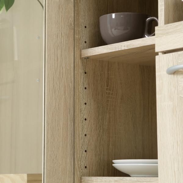 キッチンボード 70689 ホワイトオーク 食器棚 キャビネット キッチン