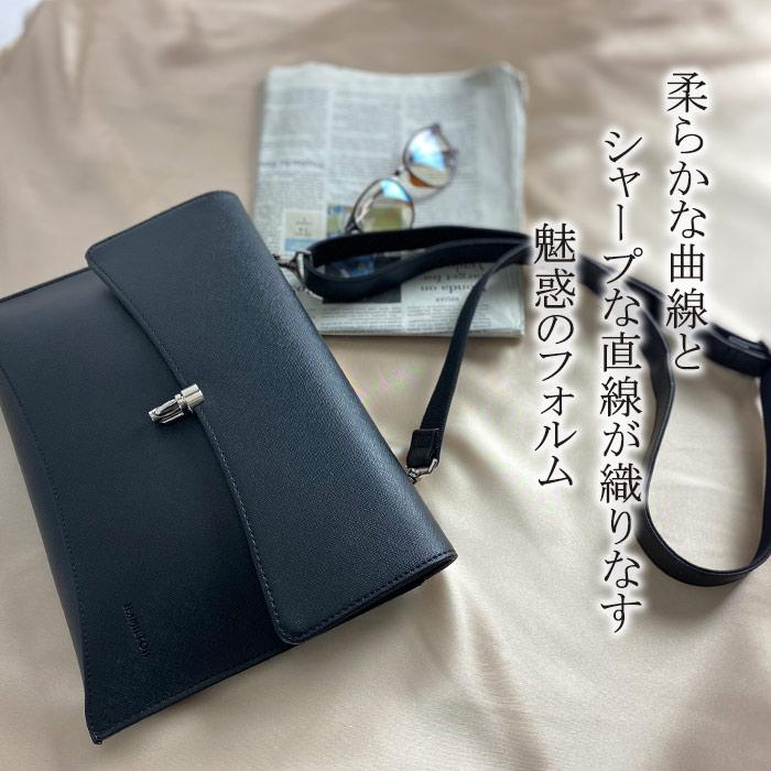ショルダーバッグ HAMILTON KBN16458 サコッシュ クラッチ メンズ 2WAY