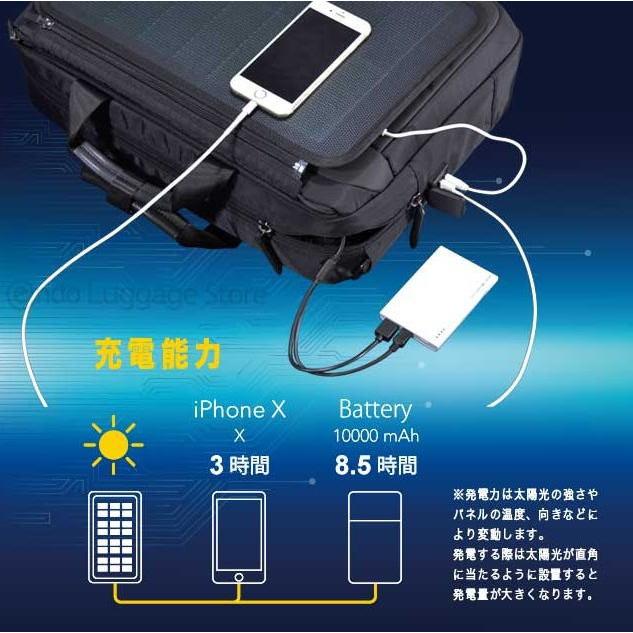 ビジネスバッグ 2Wayブリーフ NEOPRO Solar Drive 2-860 太陽光発電