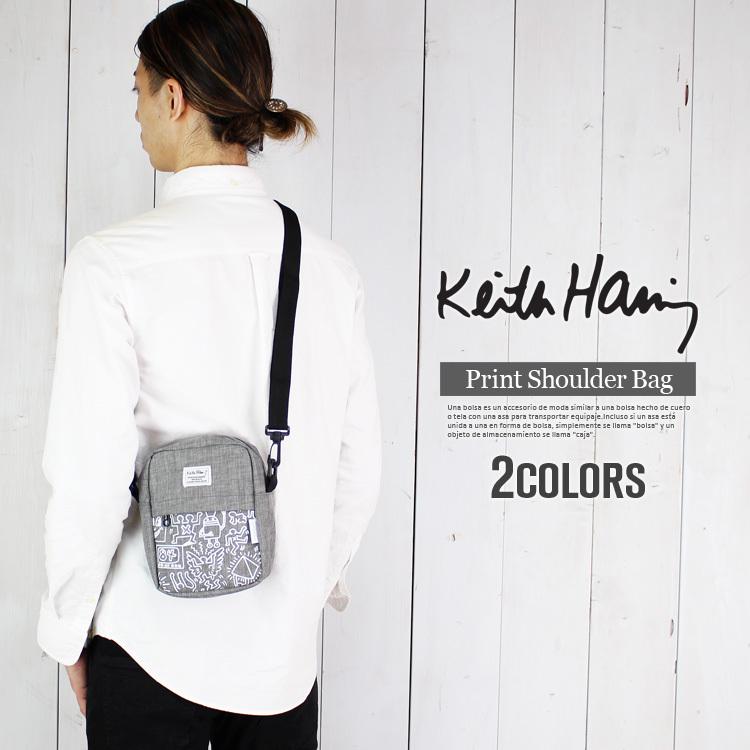 ショルダーバッグ メンズ キースへリング ミニショルダー バッグ ポシェット スポーツ フェス 旅行 ショルダーポーチ 総柄 サコッシュ Keith Haring 0281n2 乱掘堂 通販 Yahoo ショッピング