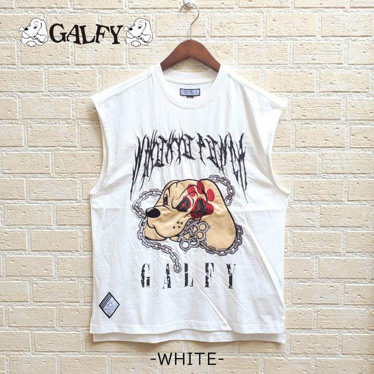 GALFY ノースリーブ オーバーサイズ 四本指死殴打 必殺肉球パンチ イヌ