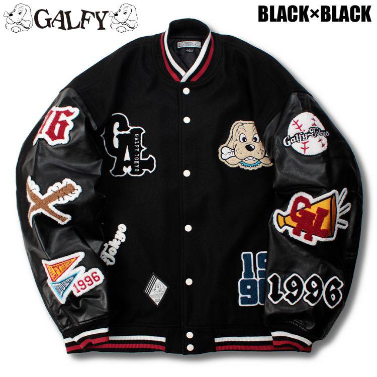 GALFY（ガルフィー） 復活わんわん大学 ワッペン スタジャン アウター