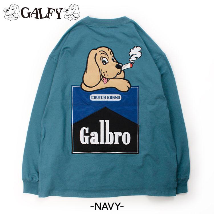GALFY（ガルフィー） ガルブロ 長袖Tシャツ 胸ポケ クルーネック