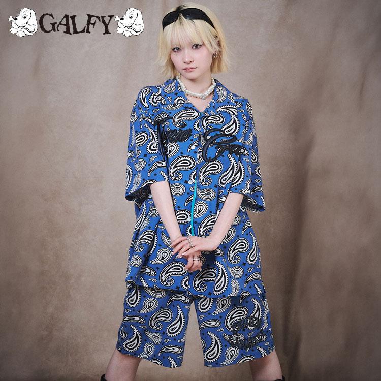 GALFY（ガルフィー） セットアップ ペイズリー柄 メンズ レディース