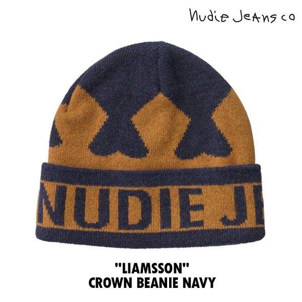 乱掘堂のヌーディージーンズ Nudiejeans リアムソン Liamsson ニットキャップ Crown Beanie Navy ウール ビーニー ニット帽 新生活 プレゼント ならyahoo ショッピング ランキングや口コミも豊富なネット通販 更にお得なpaypay残高も